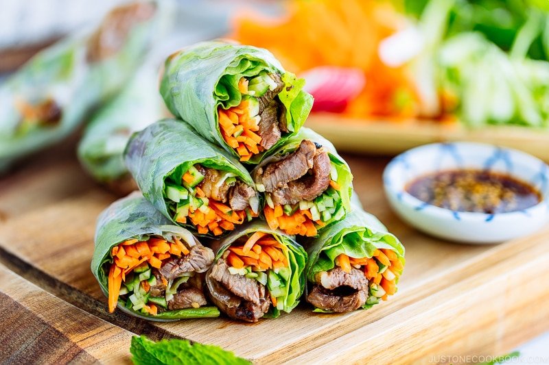 Beef Spring Rolls